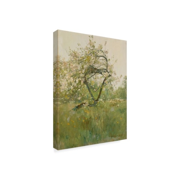 Childe Hassam 'Peach Blossoms Villiers-le-Bel 1887-89 ' Canvas Art,18x24